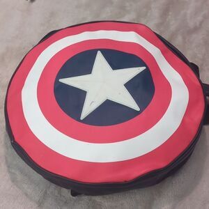 Captain America shield backpack